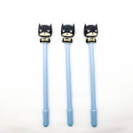 Lapicero Batman Celeste Tinta Líquida Negra