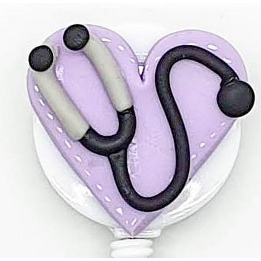 PIDP23-1-1.jpg Porta ID Personalizado Corazón/Esteto - Imagen 1
