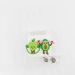 Porta ID Personalizado manzana / palta